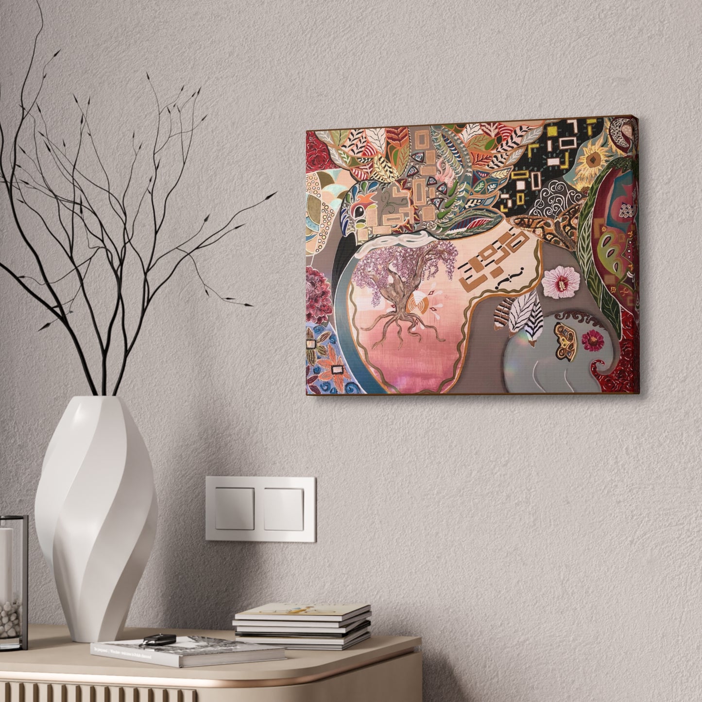 Ecstasy of the Hummingbird - Canvas Stretched, 1.5''