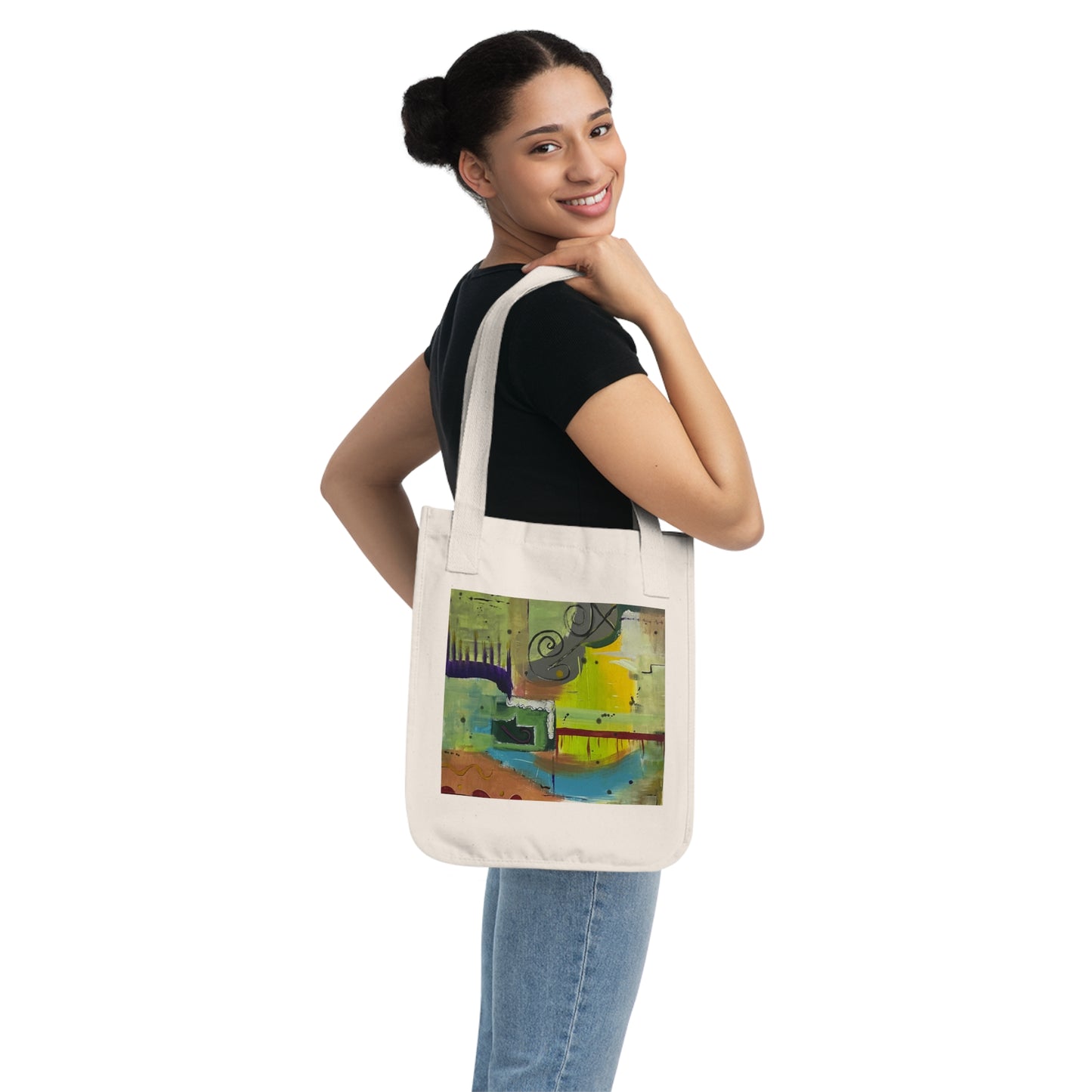 Journey to Adventure Organic Canvas Tote Bag