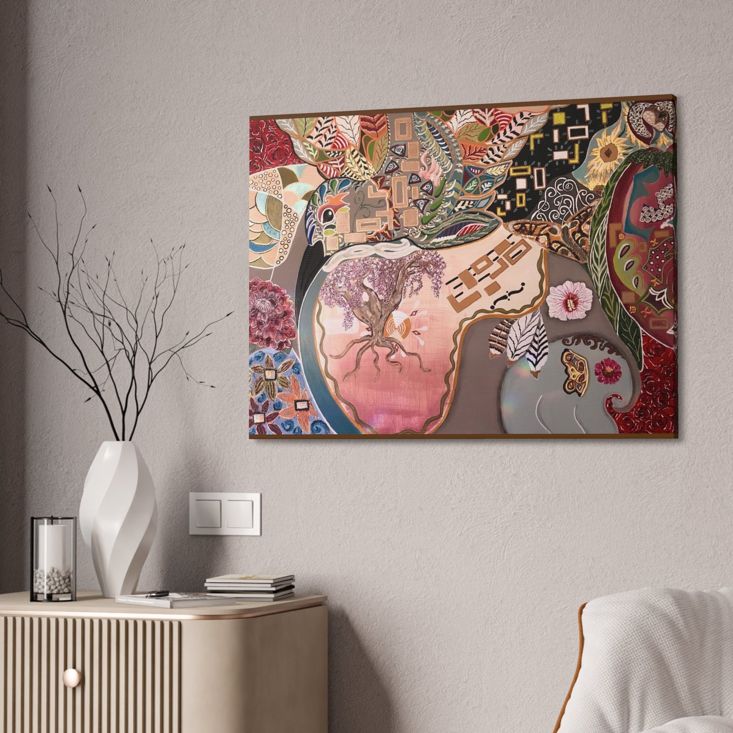 Ecstasy of the Hummingbird - Canvas Stretched, 1.5''