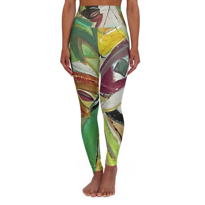 Color Emanates - High Waisted Yoga Leggings