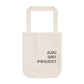 Fluffy Frequency Organic Canvas Tote Bag
