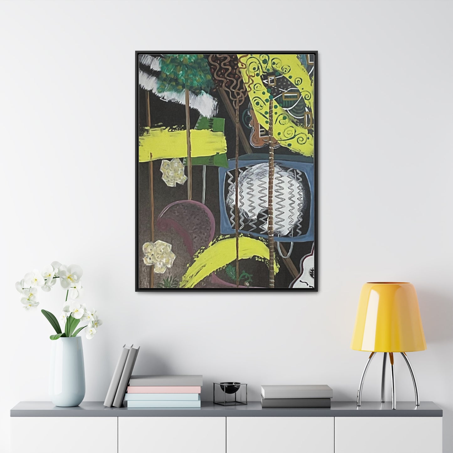 Nature Always Wins - Canvas Wrapped Framed Print