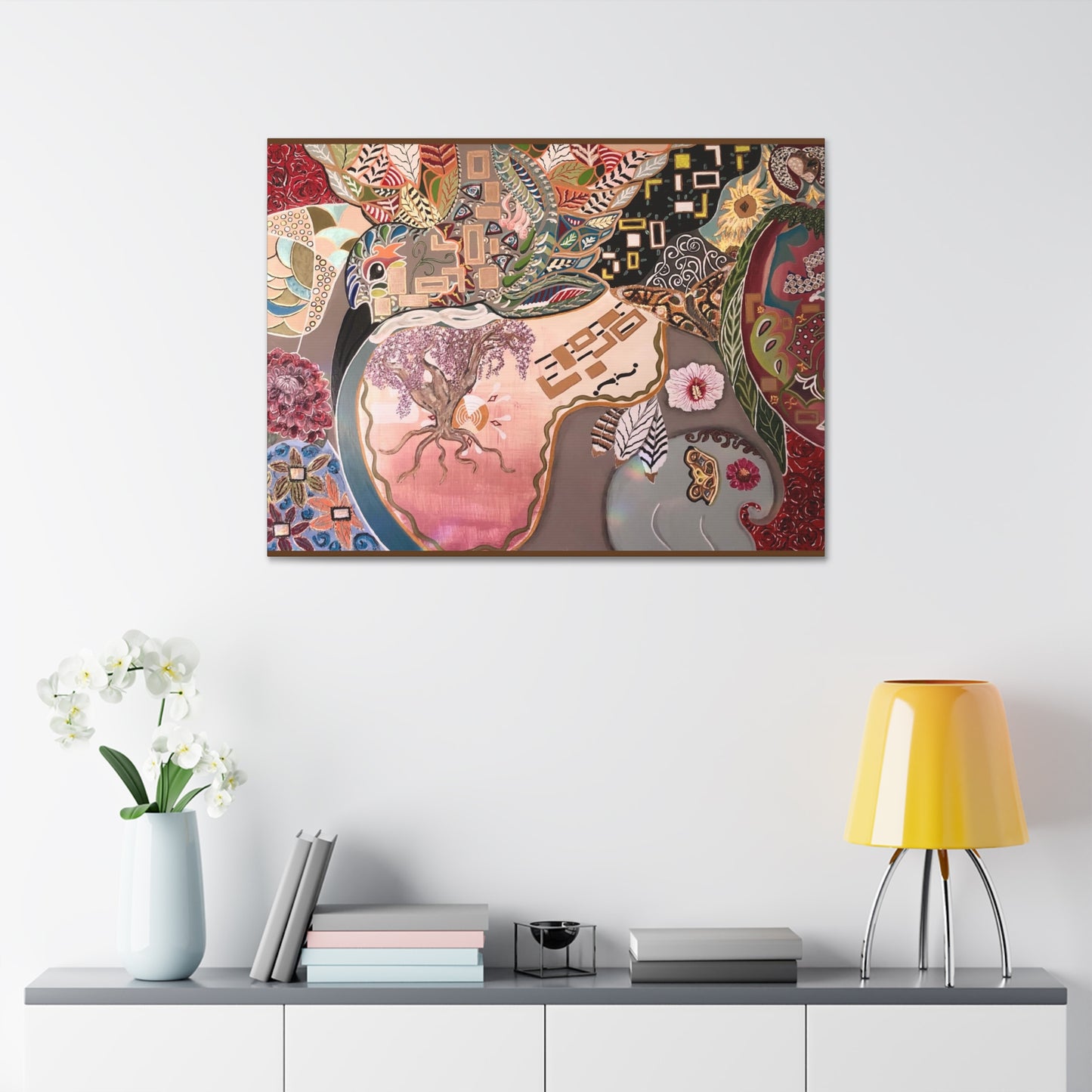 Ecstasy of the Hummingbird - Canvas Stretched, 1.5''