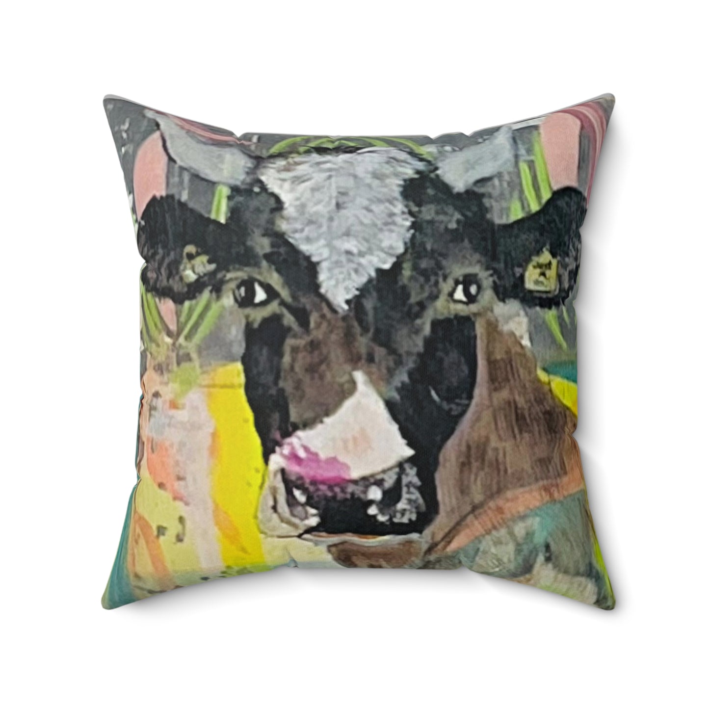 Branded & Brave - Faux Suede Square Pillow