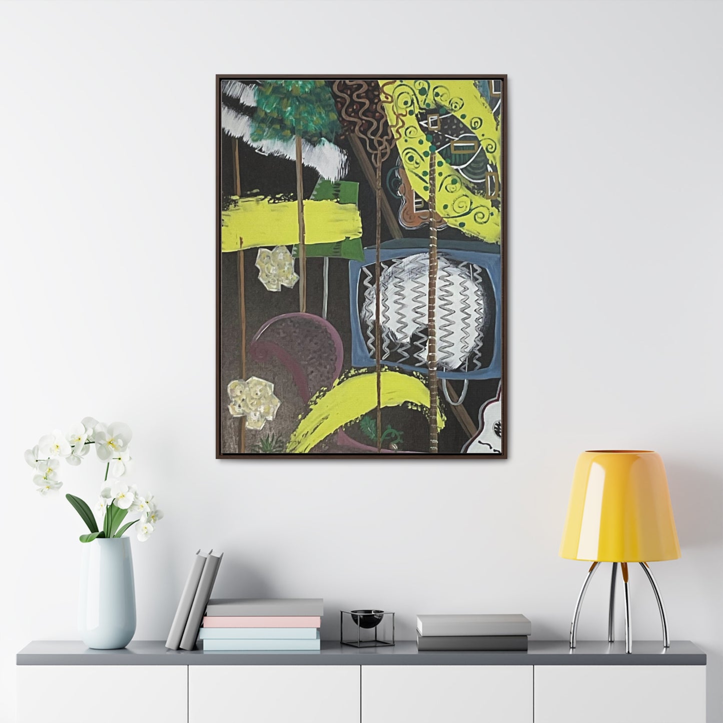 Nature Always Wins - Canvas Wrapped Framed Print